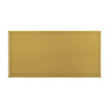 British Ceramic Tile Puddle Glaze Golden Mustard 7.5cm x 15cm Wall Tile