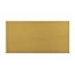 British Ceramic Tile Puddle Glaze Golden Mustard 7.5cm x 15cm Wall Tile