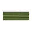 British Ceramic Tile Puddle Glaze Green Apple 5cm x 15cm Border Tile