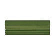 British Ceramic Tile Puddle Glaze Green Apple 5cm x 15cm Border Tile