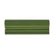 British Ceramic Tile Puddle Glaze Green Apple 5cm x 15cm Border Tile