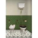 British Ceramic Tile Puddle Glaze Green Apple 7.5cm x 15cm Wall Tile