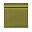 British Ceramic Tile Puddle Glaze Olive Green 15cm x 15cm Skirting Tile