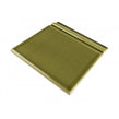 British Ceramic Tile Puddle Glaze Olive Green 15cm x 15cm Skirting Tile