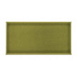 British Ceramic Tile Puddle Glaze Olive Green 7.5cm x 15cm Wall Tile