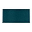 British Ceramic Tile Puddle Glaze Peacock 7.5cm x 15cm Wall Tile