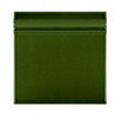 British Ceramic Tile Puddle Glaze Racing Green 15cm x 15cm Skirting Tile