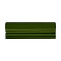 British Ceramic Tile Puddle Glaze Racing Green 5cm x 15cm Border Tile