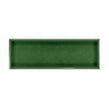 British Ceramic Tile Puddle Glaze Racing Green 5cm x 15cm Wall Tile