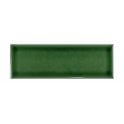 British Ceramic Tile Puddle Glaze Racing Green 5cm x 15cm Wall Tile