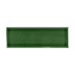 British Ceramic Tile Puddle Glaze Racing Green 5cm x 15cm Wall Tile