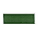 British Ceramic Tile Puddle Glaze Racing Green 5cm x 15cm Wall Tile