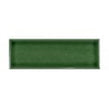 British Ceramic Tile Puddle Glaze Racing Green 5cm x 15cm Wall Tile