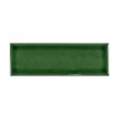 British Ceramic Tile Puddle Glaze Racing Green 5cm x 15cm Wall Tile