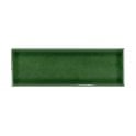 British Ceramic Tile Puddle Glaze Racing Green 5cm x 15cm Wall Tile