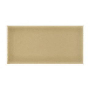 British Ceramic Tile Puddle Glaze Shortbread 7.5cm x 15cm Wall Tile