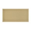 British Ceramic Tile Puddle Glaze Shortbread 7.5cm x 15cm Wall Tile
