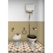 British Ceramic Tile Puddle Glaze Shortbread 7.5cm x 15cm Wall Tile