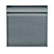 British Ceramic Tile Puddle Glaze Smoked Grey 15cm x 15cm Skirting Tile