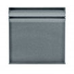 British Ceramic Tile Puddle Glaze Smoked Grey 15cm x 15cm Skirting Tile
