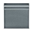 British Ceramic Tile Puddle Glaze Smoked Grey 15cm x 15cm Skirting Tile