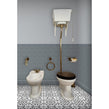 British Ceramic Tile Puddle Glaze Smoked Grey 15cm x 15cm Skirting Tile