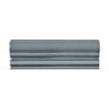 British Ceramic Tile Puddle Glaze Smoked Grey 5cm x 15cm Border Tile