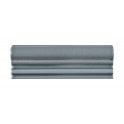 British Ceramic Tile Puddle Glaze Smoked Grey 5cm x 15cm Border Tile