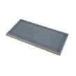 British Ceramic Tile Puddle Glaze Smoked Grey 7.5cm x 15cm Wall Tile