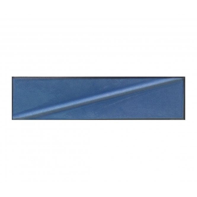 Italian Design Pulse Azure 7.6cm x 30.5cm Wall Tile