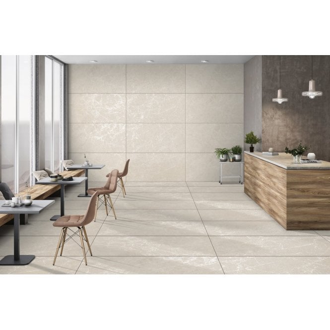 Pulse Crema 60cm x 120cm Wall & Floor Tile