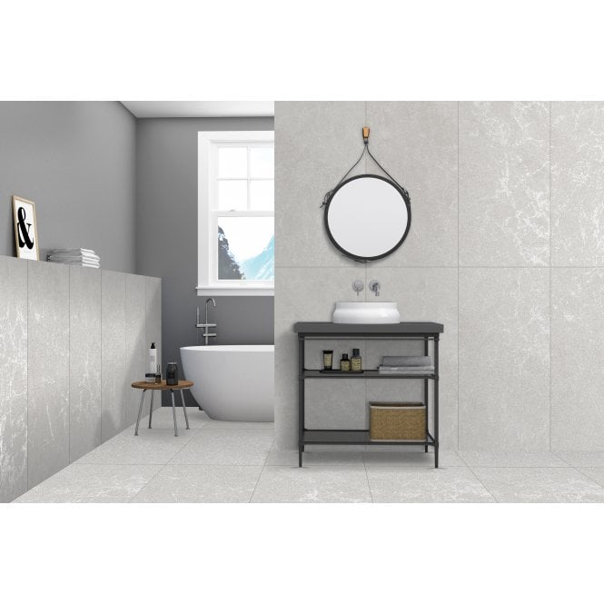 Pulse Gris 60cm x 120cm Wall & Floor Tile