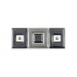 Quadro Platino 5cm x 12.5cm Border Tile