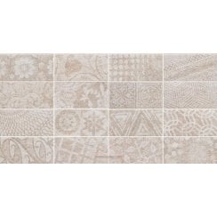 Equipe Quarcity Cream Decor 7.5cm x 30cm Wall Tile