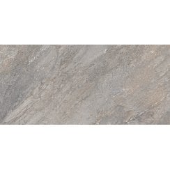 Quartz Stone Grey Matt 60cm x 120cm Wall & Floor Tile