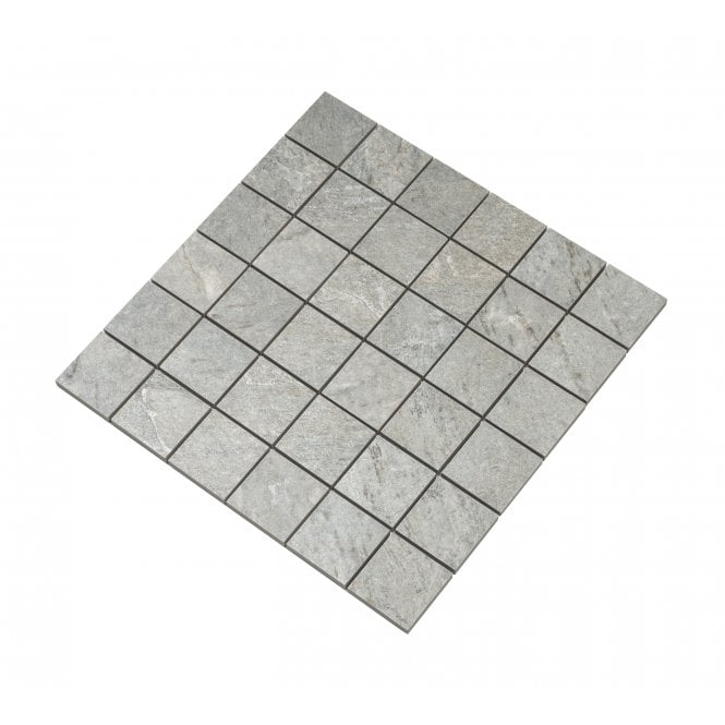 Quartz Stone Taupe Matt 30cm x 30cm Mosaic Tile