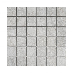 Quartz Stone White Matt 30cm x 30cm Mosaic Tile