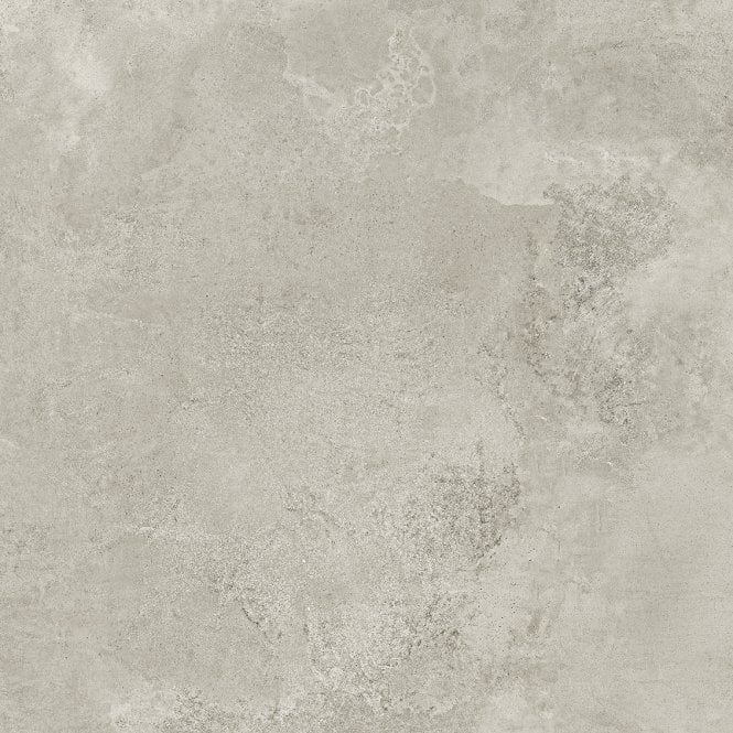 Quenos Semi Polished Light Grey 79.8cm x 79.8cm Floor Tile