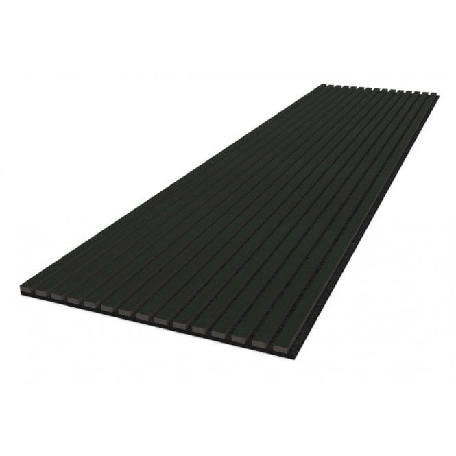 Racing Green Acoustic Wood Panel 240cm x 60cm x 21mm