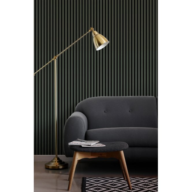 Racing Green Acoustic Wood Panel 240cm x 60cm x 21mm