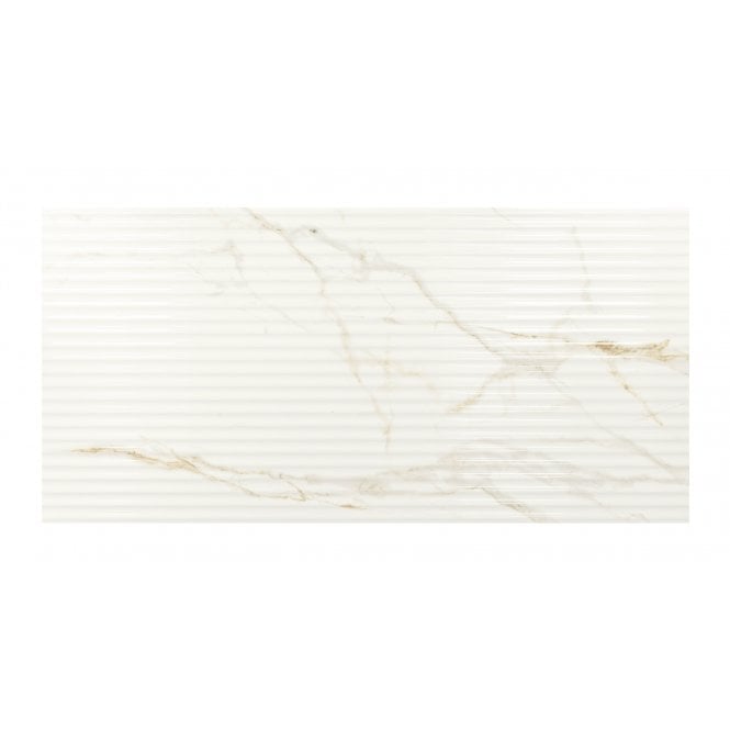 Ravenna Gold Linear Decor Brillo 30cm x 60cm Wall Tile
