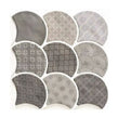 Realonda Scale Boho Grey 30.7cm x 30.7cm Wall and Floor Tile