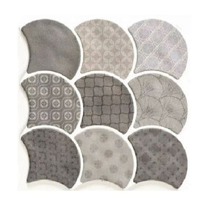 Realonda Scale Boho Grey 30.7cm x 30.7cm Wall and Floor Tile