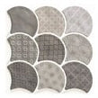 Realonda Scale Boho Grey 30.7cm x 30.7cm Wall and Floor Tile