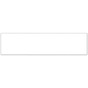 Rectified Matt White 30cm x 90cm Wall Tile