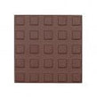 Red with Square Studs 14.6cm x 14.6cm Floor Tile