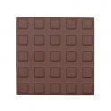 Red with Square Studs 14.6cm x 14.6cm Floor Tile