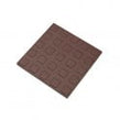 Red with Square Studs 14.6cm x 14.6cm Floor Tile