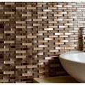 Remi Caramel 30cm x 33.5cm Mosaic Tile