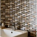 Remi Caramel 30cm x 33.5cm Mosaic Tile